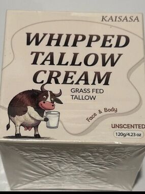 Kaisasa Whipped Beef Tallow Cream for face and body